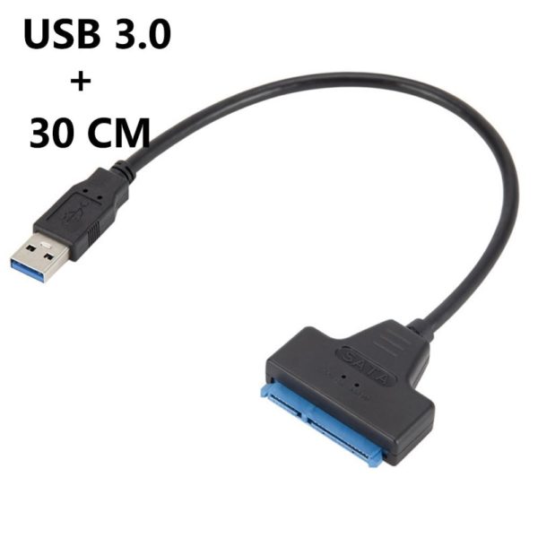 USB 3.0 to SATA3+22pin Hard Disk Cable Adapter
