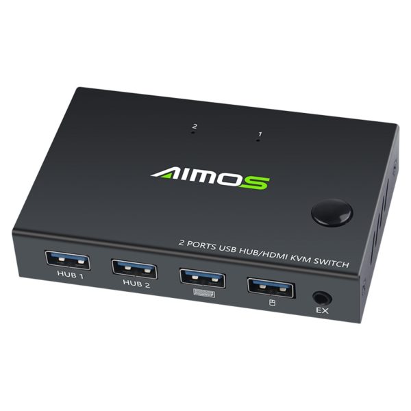 HDMI/USB KVM Switch Box 2-computers switch