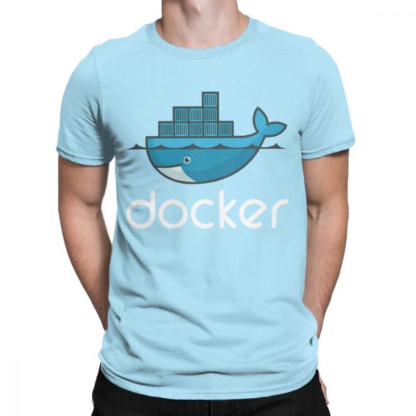 Geek Men T-Shirt Ajax Docker