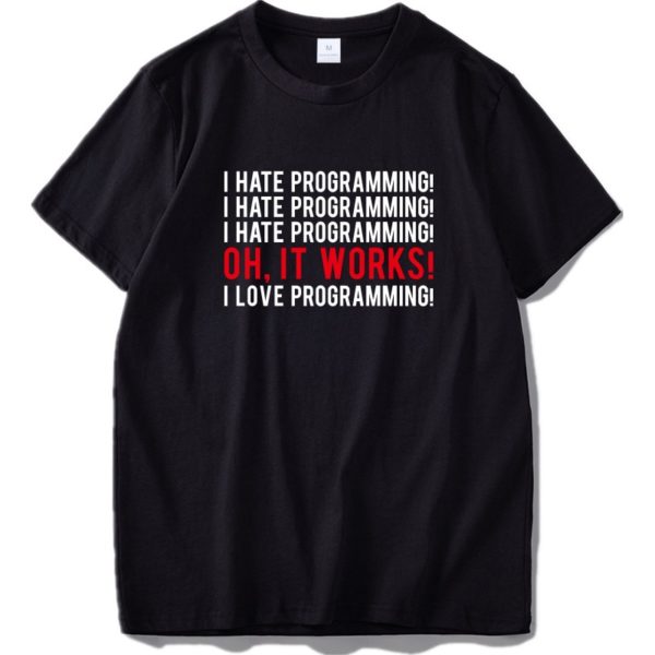 While Alive Programmer T shirt
