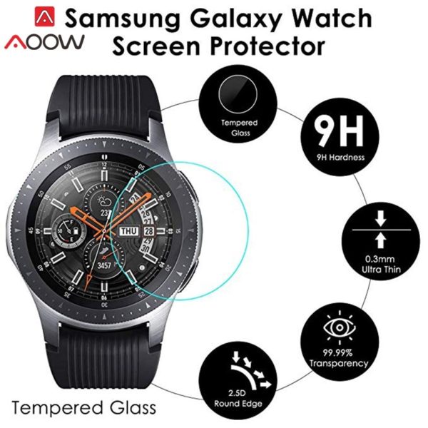 3pcs for Samsung Galaxy Watch 42mm 46mm Tempered Glass Screen Protector