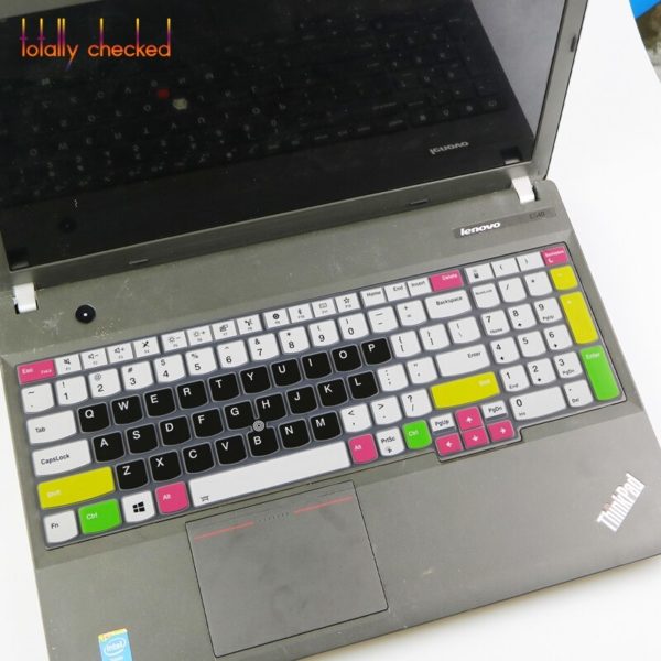 Silicone Keyboard Cover protector L580 15'' For Lenovo ThinkPad T590 E590 P51S P52S E580 T570 T580 15.6 inch