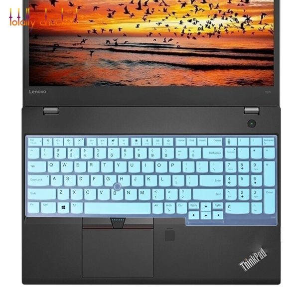 Silicone Keyboard Cover protector L580 15'' For Lenovo ThinkPad T590 E590 P51S P52S E580 T570 T580 15.6 inch