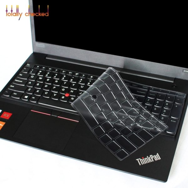 For Lenovo Thinkpad T580 P52S E15 E590 E595 E580 L580 15.6 inch Laptop Silicone Keyboard Cover Skin Protector 15''