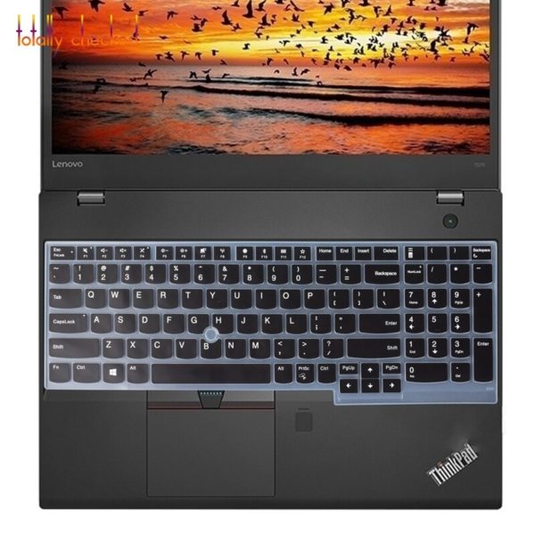 Silicone Keyboard Cover protector L580 15'' For Lenovo ThinkPad T590 E590 P51S P52S E580 T570 T580 15.6 inch