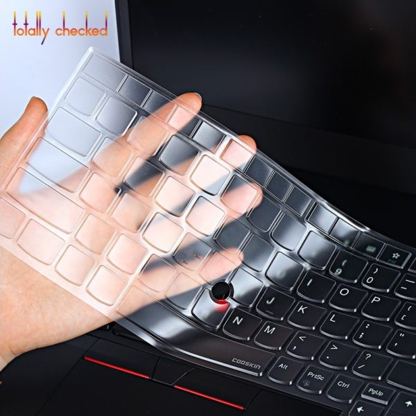 Silicone Keyboard Cover protector L580 15'' For Lenovo ThinkPad T590 E590 P51S P52S E580 T570 T580 15.6 inch