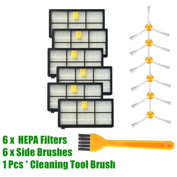 for IRobot Roomba Parts Kit Series 800 900 - Brushes and Filters