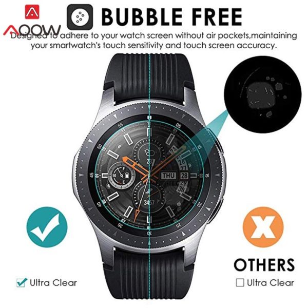 3pcs for Samsung Galaxy Watch 42mm 46mm Tempered Glass Screen Protector