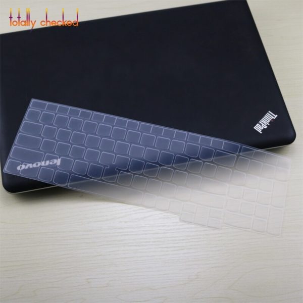For Lenovo Thinkpad T580 P52S E15 E590 E595 E580 L580 15.6 inch Laptop Silicone Keyboard Cover Skin Protector 15''