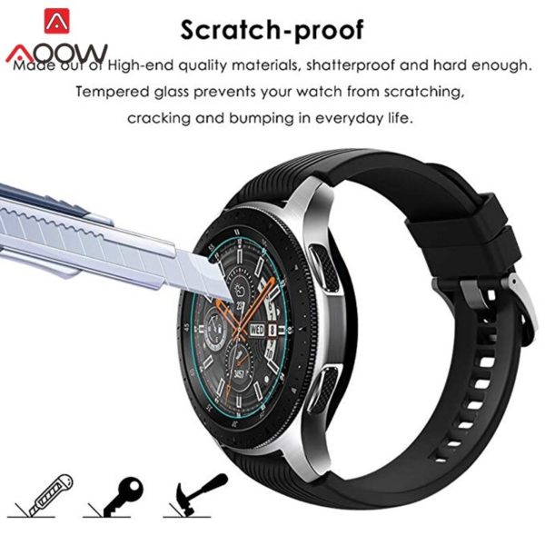 3pcs for Samsung Galaxy Watch 42mm 46mm Tempered Glass Screen Protector