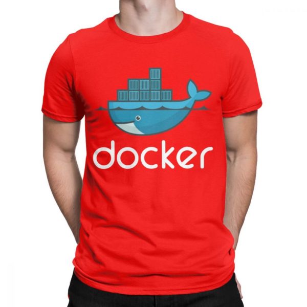 Geek Men T-Shirt Ajax Docker