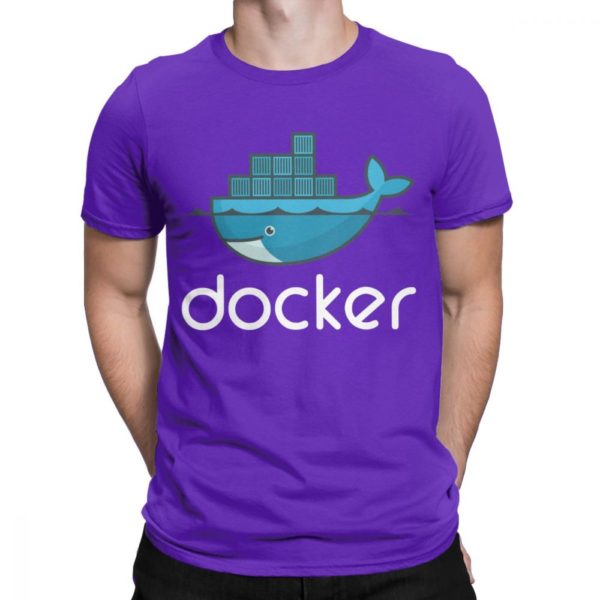 Geek Men T-Shirt Ajax Docker