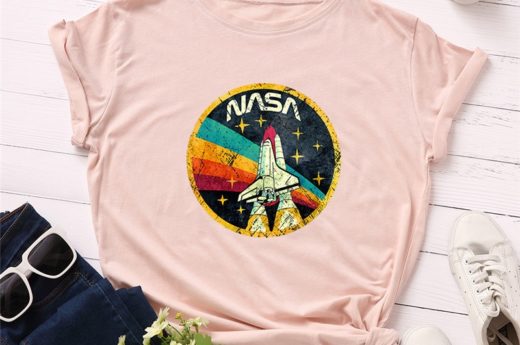 New ROCKET Print T Shirt