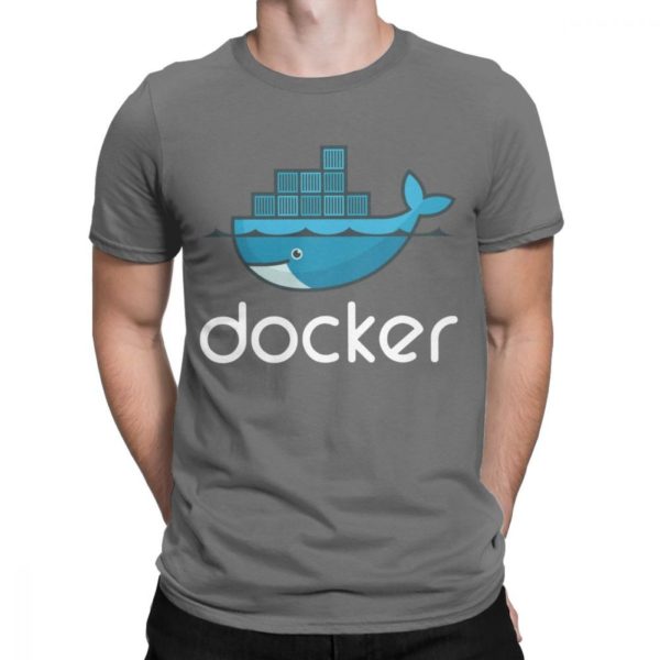 Geek Men T-Shirt Ajax Docker