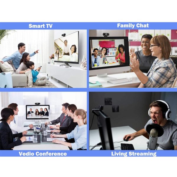 Webcam 1080P USB Video Conference Webcam