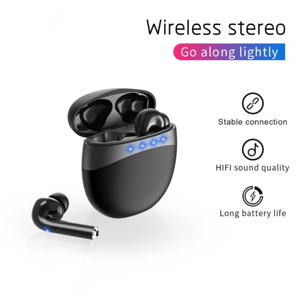 2020 TWS Bluetooth Wireless Headphones Mini Bass