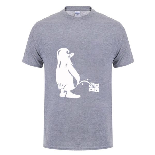 PENGUIN LINUX UBUNTU OZF T Shirt Men
