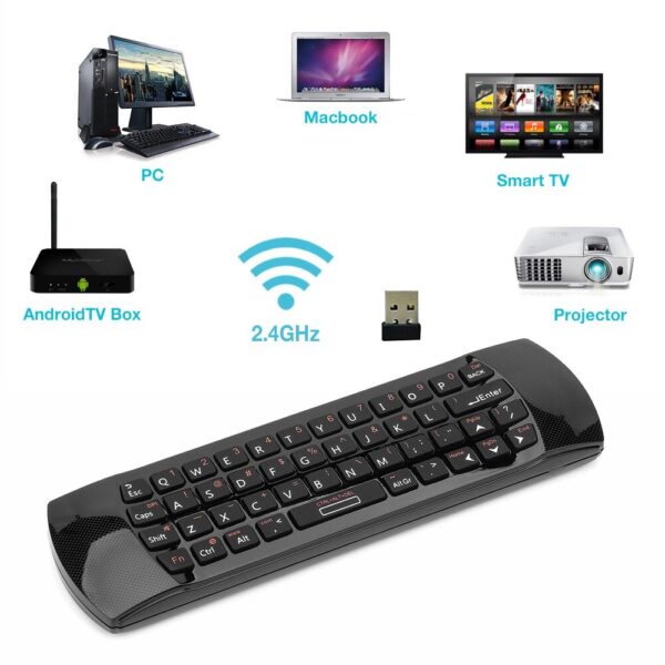 Rii i25 2.4G Mini Wirless Air mouse Keyboard With IR Remote Control