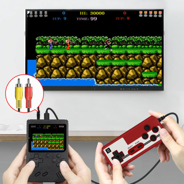 Retro Mini Handheld Video Game Console 8-Bit 3.0 Inch