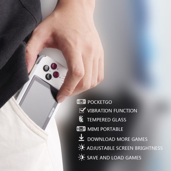 V2 PocketGo Handheld Game Console 2.4inch