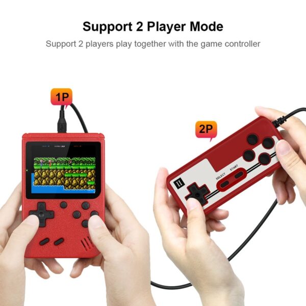 Retro Mini Handheld Video Game Console 8-Bit 3.0 Inch