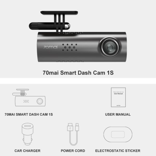 70mai Smart Dash Camera 1S