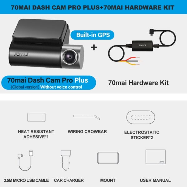 70mai Smart Dash Cam Pro 1944P
