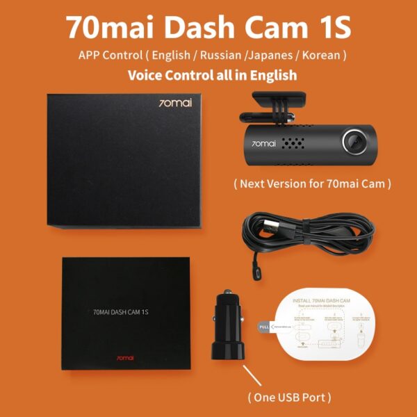 70mai Smart Dash Camera 1S