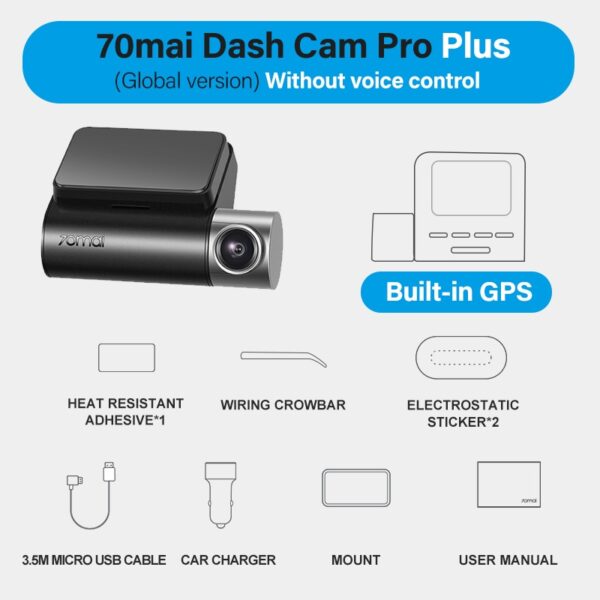 70mai Smart Dash Cam Pro 1944P