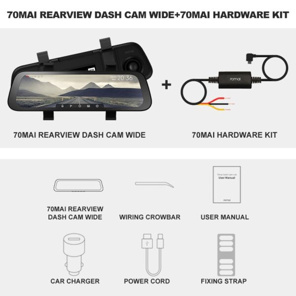 70mai Mirror Dash Cam