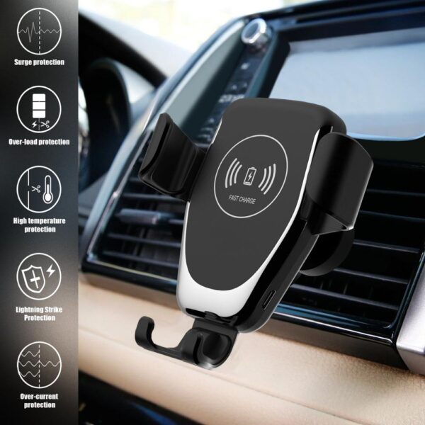 Automatic Gravity Qi Wireless Car Charger