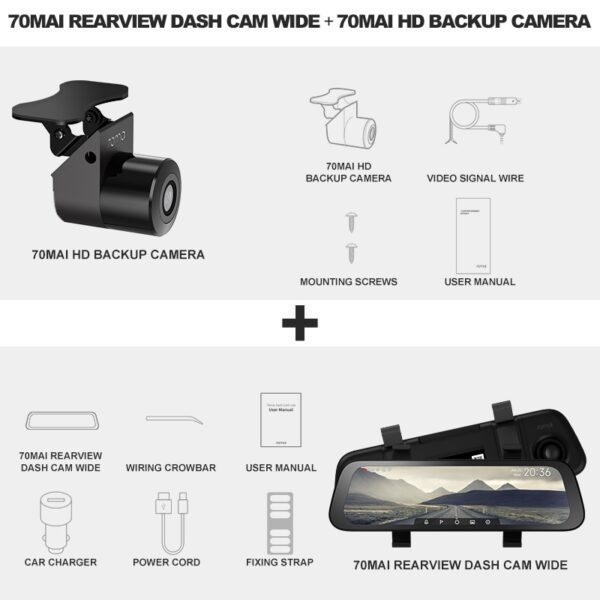 70mai Mirror Dash Cam