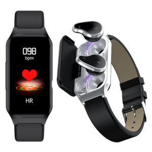 AI Smart Watch with Bluetooth Earphone and Heart Rate Monitor 2020 model
