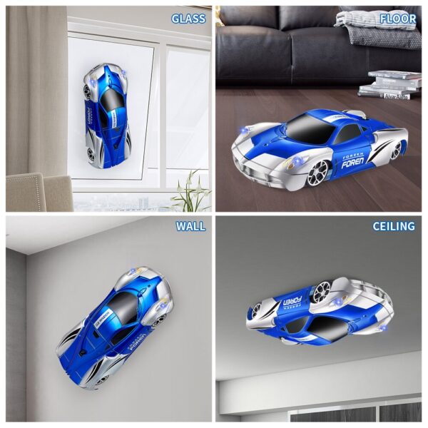 Wall Climbing Toy Car with 2.4G Remote Control