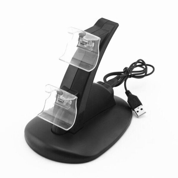 USB LED Dual Controller Charging Dock Station for Microsoft Xbox One Controllers