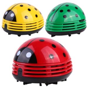 Mini Ladybug Vacuum Cleaner Desktop Coffee Table Dust Collector