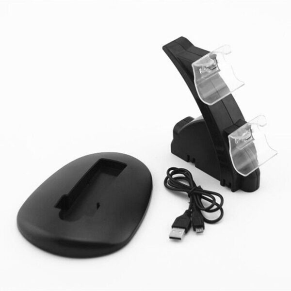 USB LED Dual Controller Charging Dock Station for Microsoft Xbox One Controllers