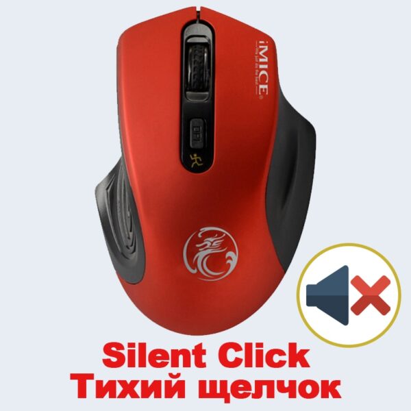 USB Wireless Mouse 2000DPI USB 2.0 - 2.4GHz Ergonomic Mice For Laptop PC Silent Mouse