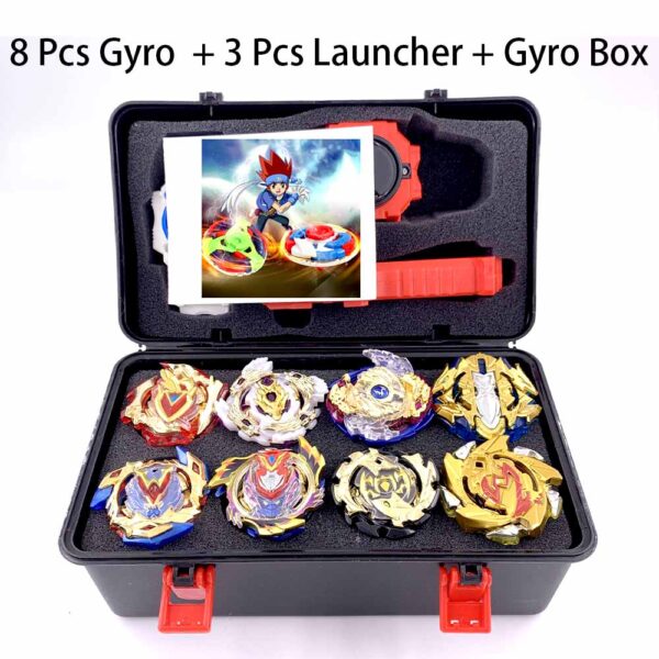 Top Beyblade Burst Bey Blade Toy Metal Funsion Bayblade Set Storage Box With Handle Launcher Plastic Box Toys For Children