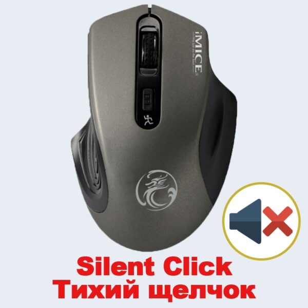 USB Wireless Mouse 2000DPI USB 2.0 - 2.4GHz Ergonomic Mice For Laptop PC Silent Mouse