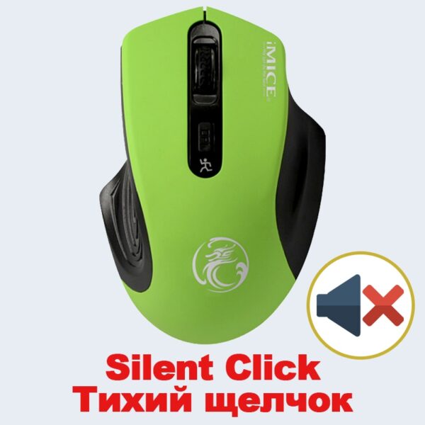 USB Wireless Mouse 2000DPI USB 2.0 - 2.4GHz Ergonomic Mice For Laptop PC Silent Mouse