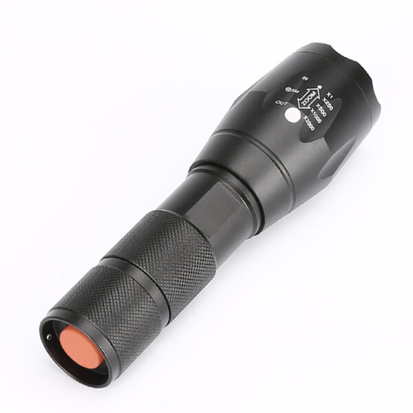 Portable Mini Flashlight LED ZOOM Torch Hunting Zoomable Flashlight Torch Light - Image 3