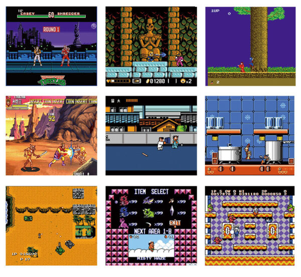 Mini Handheld Clamshell Game Console 64-Bit Classic Retro GBA Arcade - Image 5