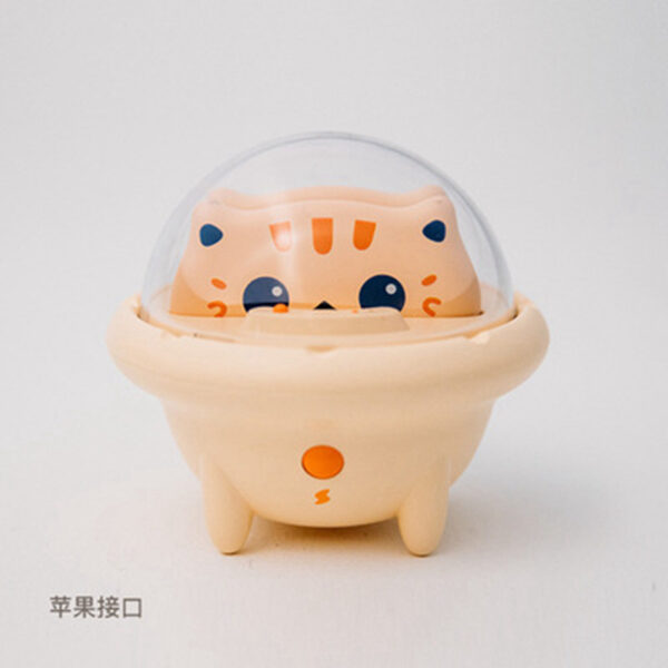 Duoxin Spacecraft Cute Pet Cute Small Portable Charging Treasure Female Ultra-thin Mini Capsule Emergency Mobile Power Gift - Image 4