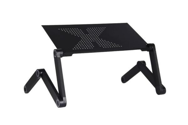 Aluminum Alloy Laptop Desk TV Bed Computer Desk Folding Computer Desk Study Book Small Desk - Image 5