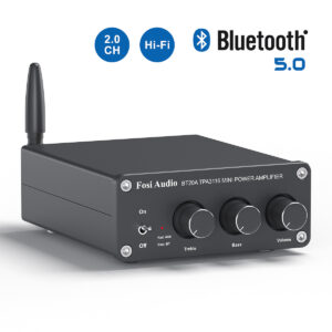 BT20A Bluetooth 5.0 Amplifier 2 Channel Stereo Amplifier Receiver