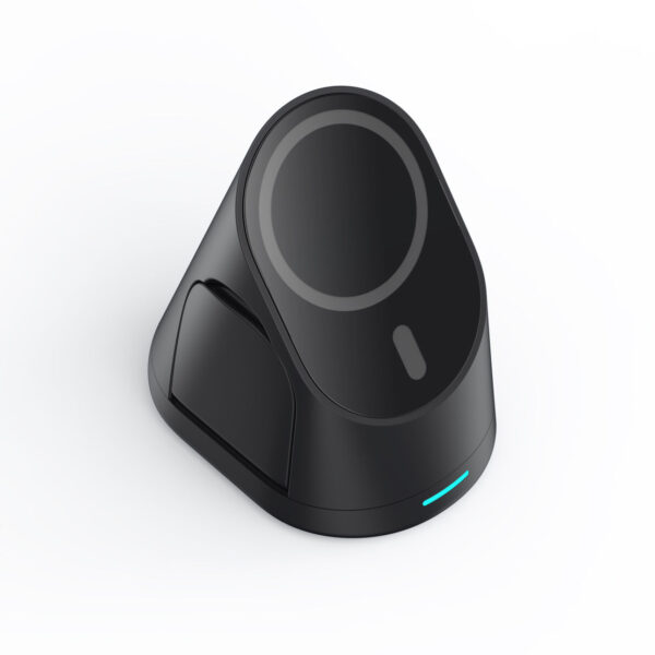 Folding Magnetic Suction Wireless Charger Three-in-One" convenient charging solution for Apple 14 mobile phone, 8th generation watch, and earphones - Image 6