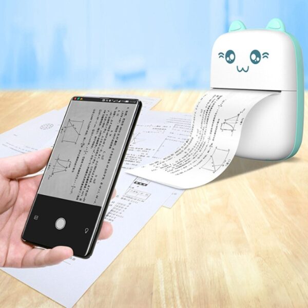Mini Bluetooth Photo Label Printer Portable Pocket - Image 3