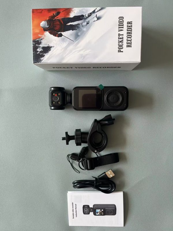 Panoramic Sports Camera Handheld DV Outdoor HD 4K Dual Lens - Image 6