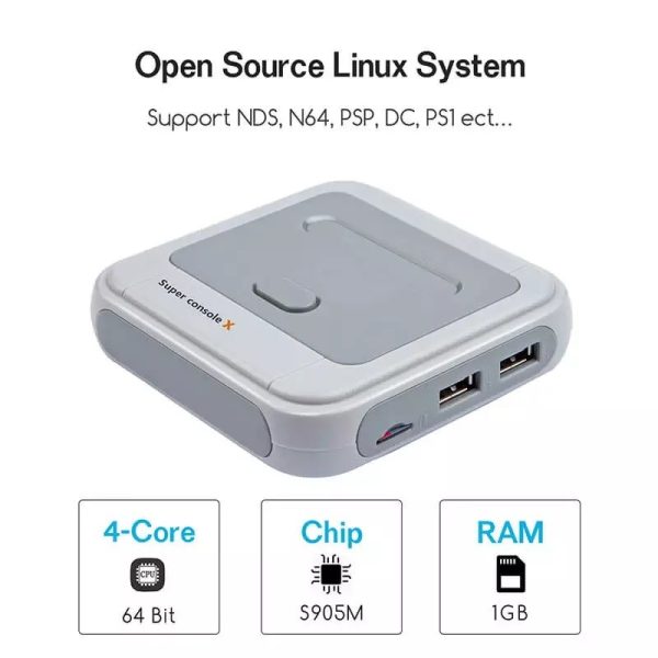 Portable HD Wireless Game Emulator Arcade Host - Image 3